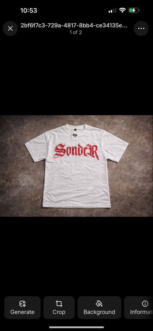 RHINESTONE SONDER TEE